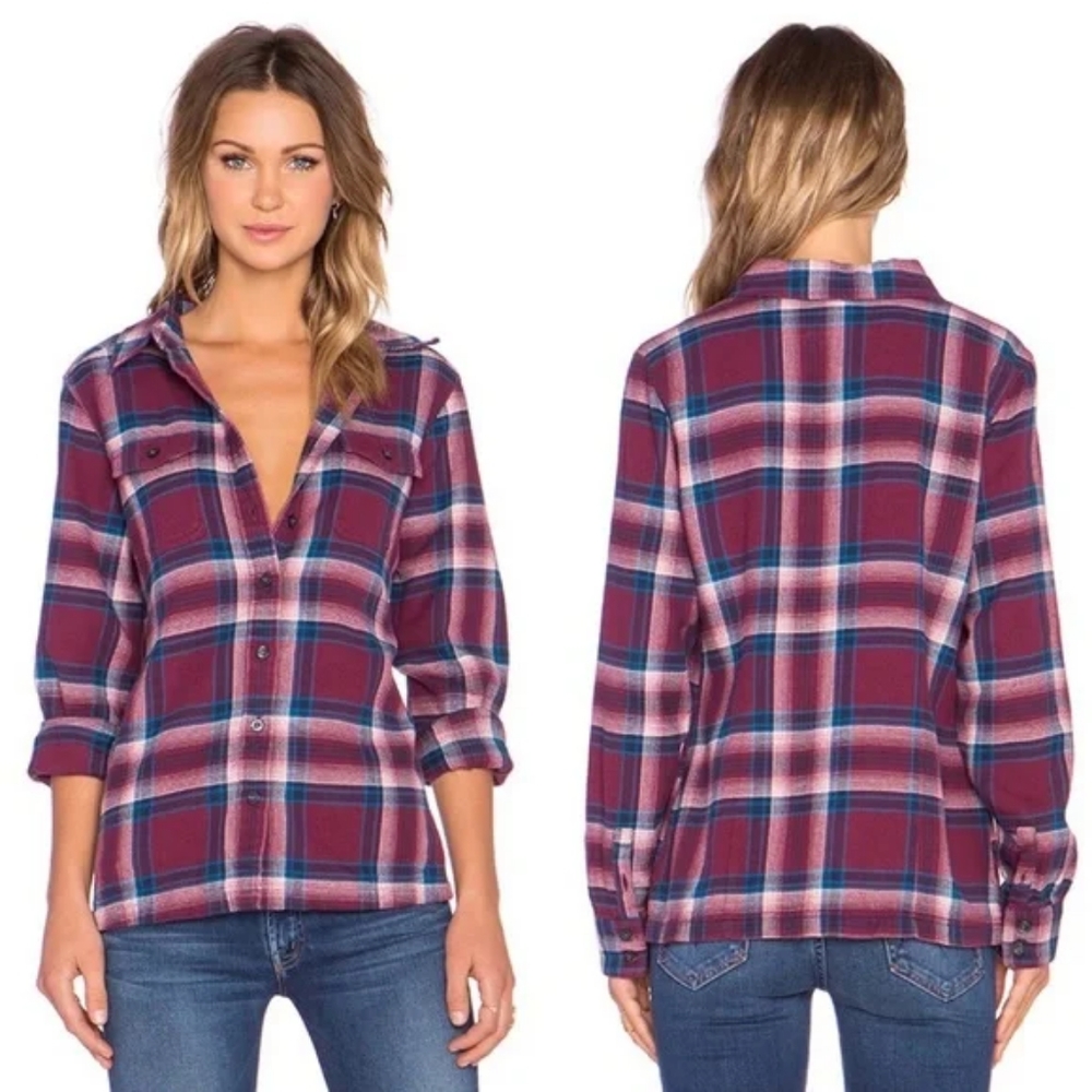 SOLD Patagonia Organic Cotton Flannel Shirt